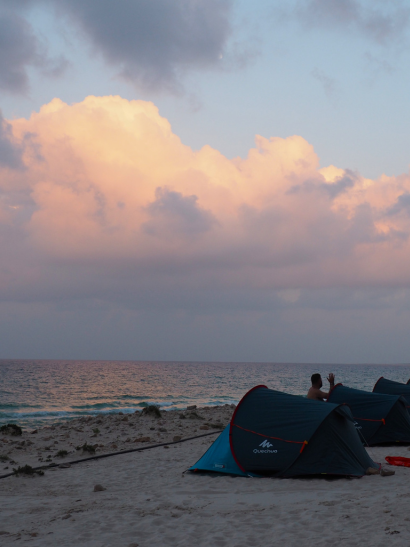 Socotra-campamento