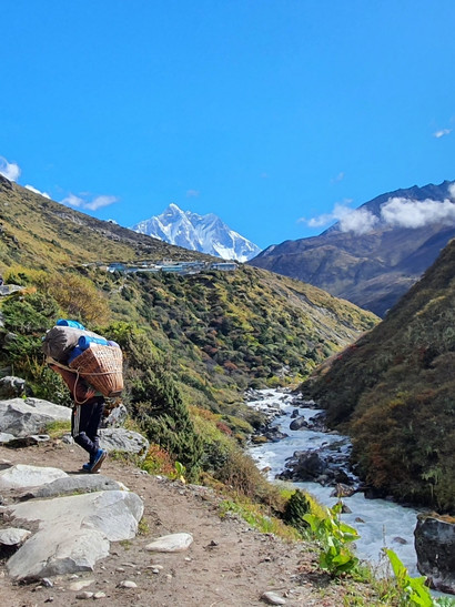 everest pangboche sendero