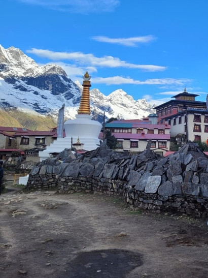 everest tengboche pueblo