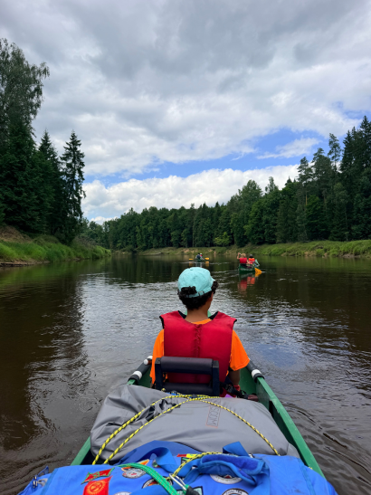 gauja-rio-letonia-kayak
