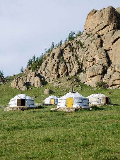 mongolia yurtas naturaleza