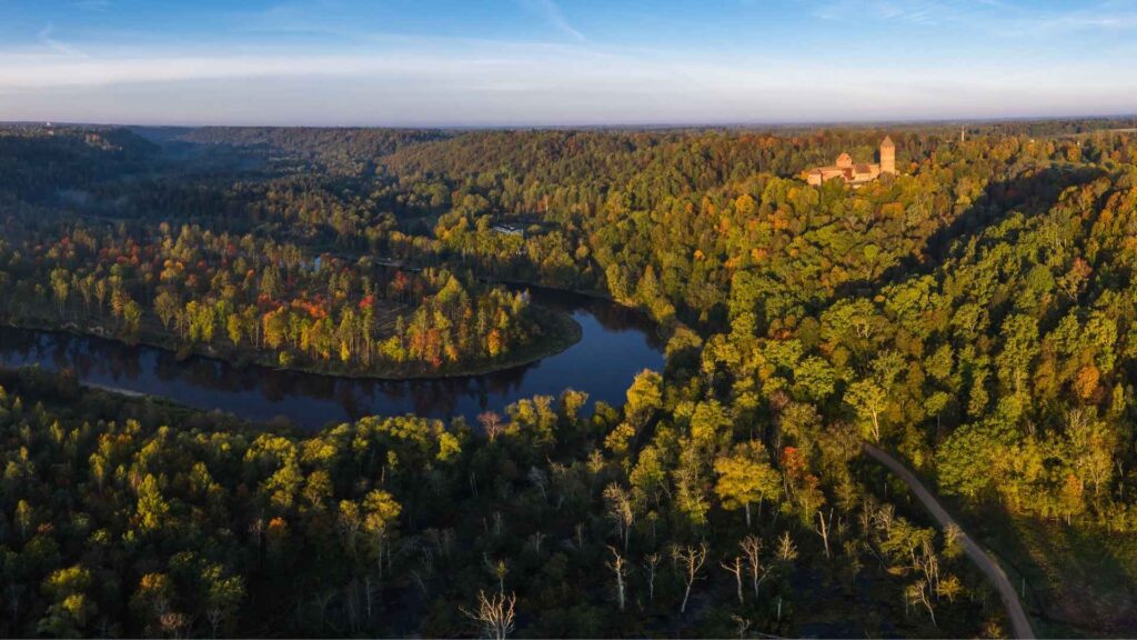 rio gauja letonia